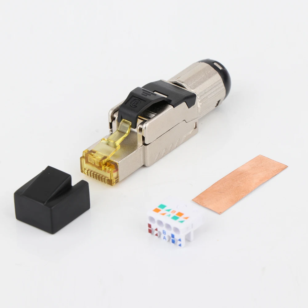 Monosaudio Cat 8 RJ45 разъемы инструмент свободный легко экранированный разъем