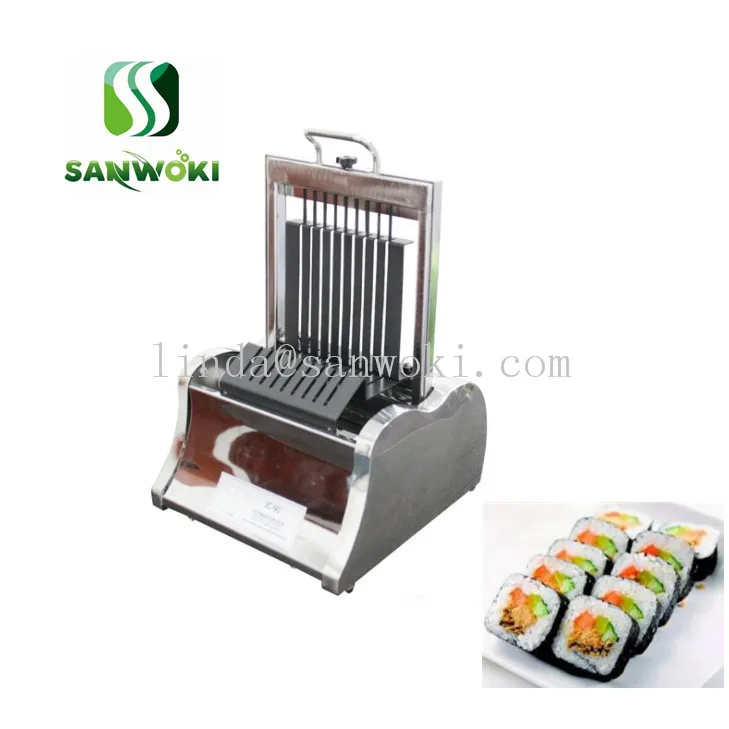 Manual Sushi Roll Slicing Machine Seaweed Roll Cutting Machine Sushi ...