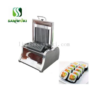 

Manual sushi roll slicing machine Seaweed roll cutting machine sushi rice roll sheet cutting machine sushi slicer machine