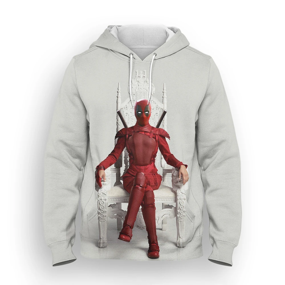 Sudadera con capucha de Deadpool para hombre mujer, ropa de calle de gran tamaño con estampado 3D de Marvel, estilo Harajuku, para primavera|Sudaderas con capucha y sudaderas| - AliExpress