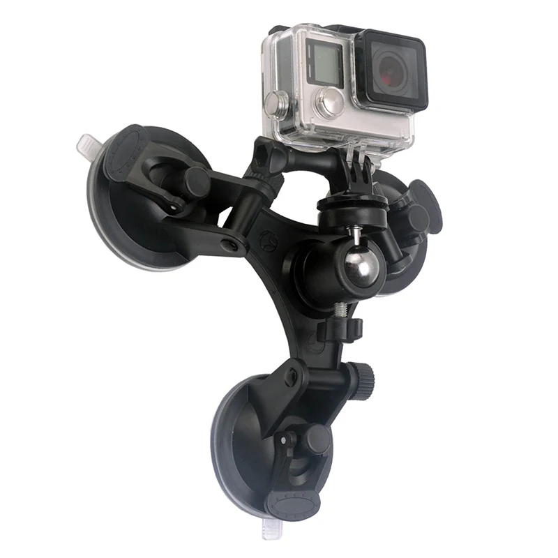 

For Go Pro 8 Accessories 7cm Car Mount Windshield Suction Cup Holder for GoPro Hero 9 8 7 6 5 4 Sjcam Sj4000 Eken H9r Yi 4K
