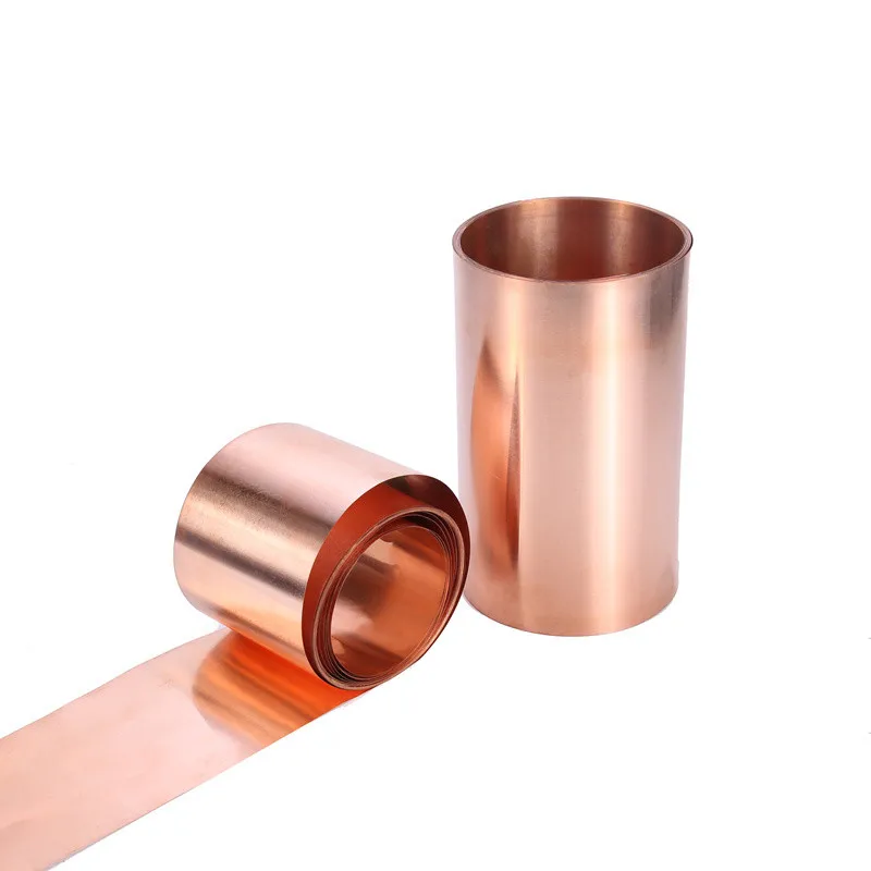

0.1x200mm 1 meter T2 Copper foil,Copper tape,Copper Strip sheet