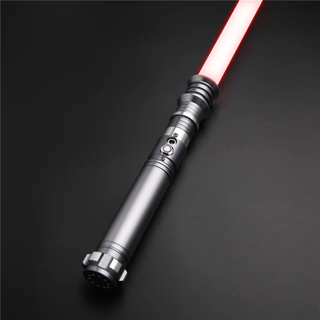 Cieltan Lightsaber Smooth Swing Heavy Dueling RGB 12 Colors Change 10sets Soundfonts Force FX FOC Blaster Toys Jedi Laser Sword 4