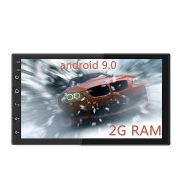 

2G RAM Android 9.0 Car DVD Multimedia Player 7" 2DIN HD Autoradio WiFi USB FM RDS 2 Din Car Stereo radio GPS Navigation