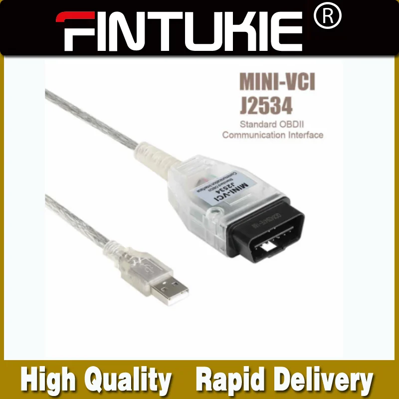 MINI VCI для TOYOTA TIS Techstream V16.20.023 mini vci FTDI J2534 OBD OBD2 автомобильный диагностический сканер