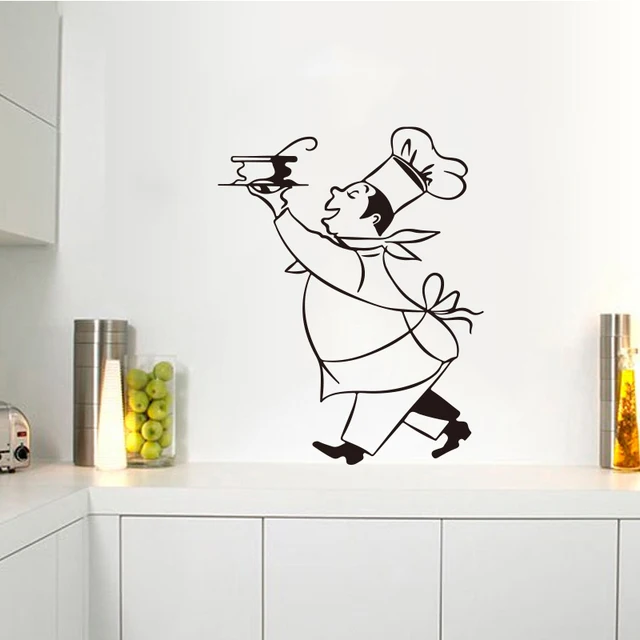 Adesivi murali da cucina creativi per Wine Shop decalcomanie da parete  decorazione della casa vinile murale Art Sticker sul muro - AliExpress