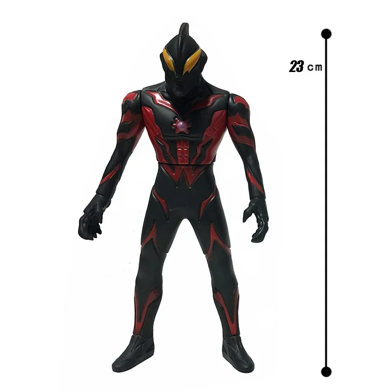 23 см мягкий клей Ультрамен Тига Galaxy Ultraman Joint можно перемещать и другие 24 вида Супермена дарят детские подарки