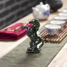 

Creativity Purple Clay Tea Pet Lucky Fortune Ornament Boutique Tea Table Decoration Accessories Handmade Tea Set Crafts