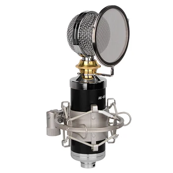 

AK-680 Large Bottle Microphone, Network Mobile Phone National K Song Anchor Live Recording Condenser Microphone