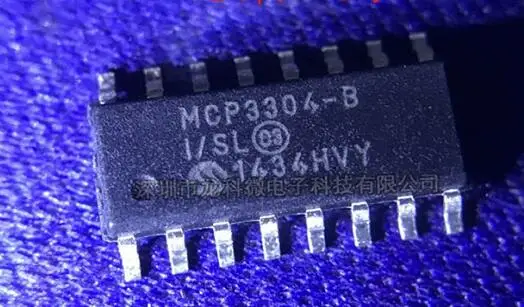 

10pcs/lot MCP3304-BI/SL MCP3304 SOP16