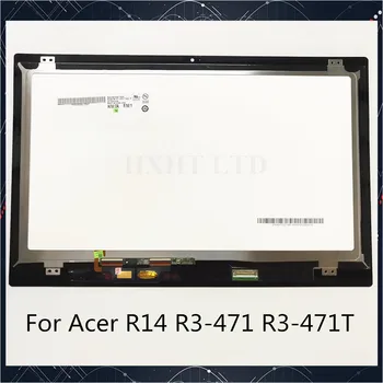

Original 14" For Acer Aspire R14 R3-471 R3-471T R3-431 LCD Touch screen assembly 1366*768 HD Fully Tested