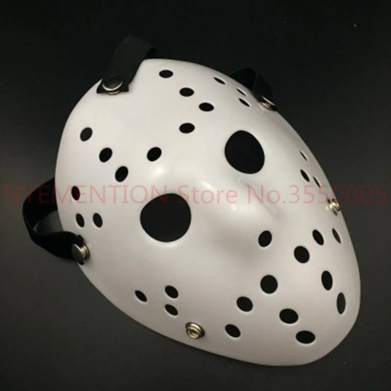 Черная пятница Jason Voorhees Фредди хоккейный фестиваль вечерние маска на все лицо чистый белый ПВХ для Хэллоуина маски 200 шт./лот