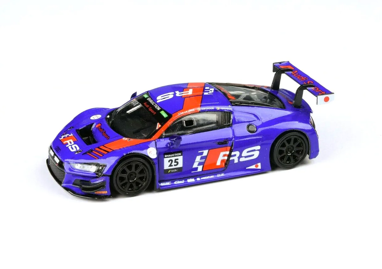

New 3 inches Models 1/64 Scale R8 LMS 2019 Racing car Diecast Alloy Toy Cars 7cm For Collection Gift