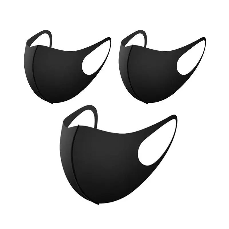 

50PCS IN STOCK PM2.5 Pollution Mask Anti Air Dust and Smoke Pollution Mask with Elastic Earloop Washable Mask Made For Men