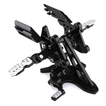 

For 2014-2018 Honda CBR650F CB650F Motorcycle Foot Pegs CNC aluminum Adjustable Rearset Foot Rests Footrests Footpegs Pedal