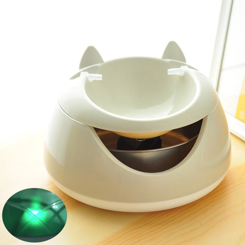 

Luminous Pets Water Fountain for Cats Fountain Dogs USB Electric Water Dispenser Drinking Bowls for a Cat Milk White Lighting