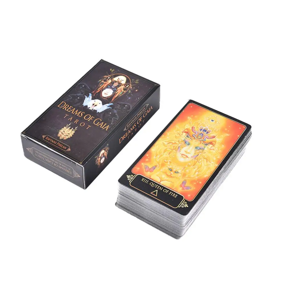 81 Pcs Dreams Of Gaia Tarot Deck Tarot Cards Game For Family Party Playing Card Table Board Games Entertainment 81 Pcs Dreams Of Gaia Tarot Deck Tarot Cards Game For Family Party Playing Card Table Board Games Entertainment
