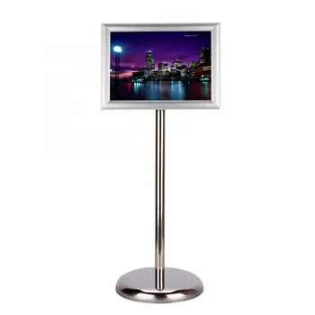 

Frame Poster Board Display Stand Home Shelf Menu Holder Clip Snap with Adjustable Height (A4) shelf