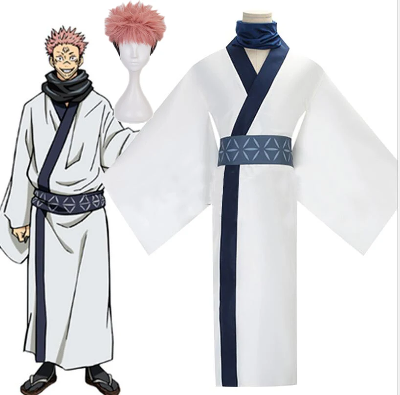 Disfraz de Anime Jujutsu Kaisen Ryomen sukuuna para adultos, traje de