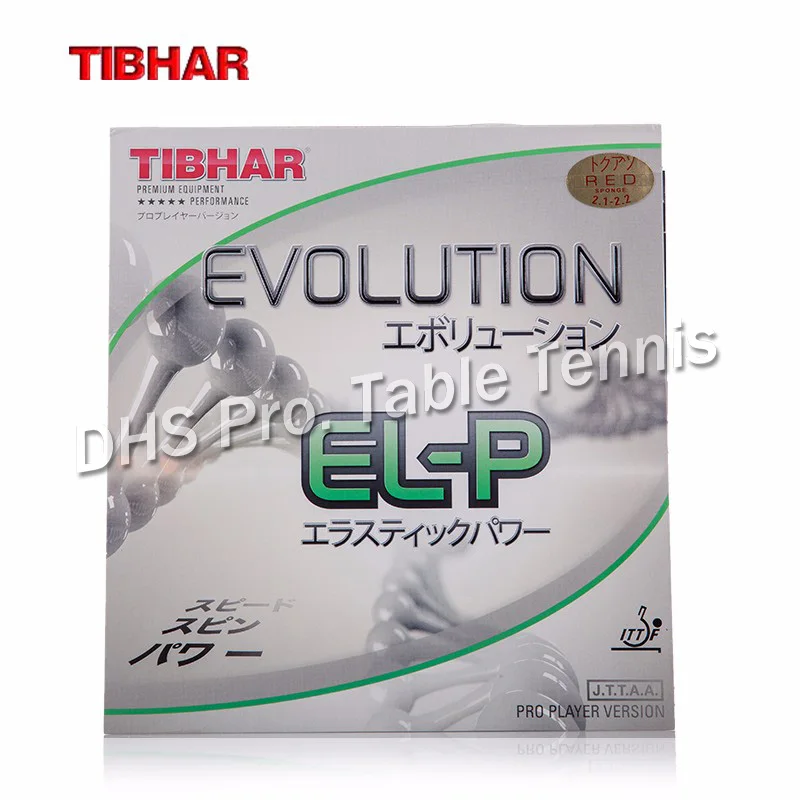 TIBHAR EVOLUTION ELP EL-P, не липкая губка для торта, Германия, для настольного тенниса, резиновая губка для пинг-понга, TENERGY style