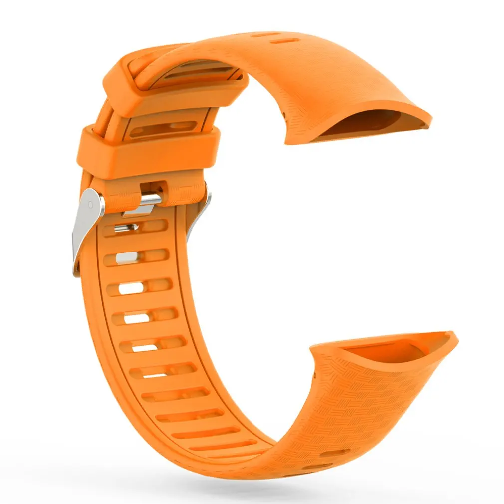 Orange Для Polar Vantage V силиконовый смарт-ремешок для часов, браслет, ремешок, замена, запасные части, аксессуары для наручных часов - Цвет ремешка: Orange