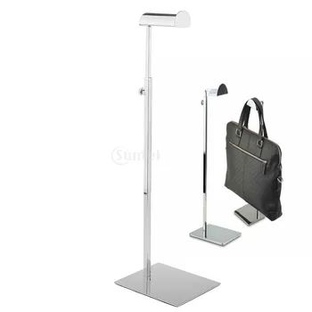 

Adjustable Stainless Steel Women Bags Handbag Display Purse Rack