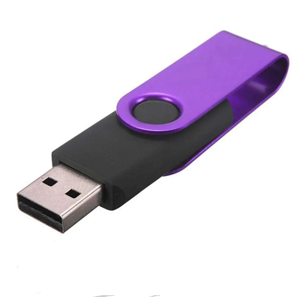 USB Flash Memory USB Drive 32GB Swivel USB 2.0 Metal Flash Memory Stick Storage Thumb U Disk Digital U Disk Micro Sd Drive-L830