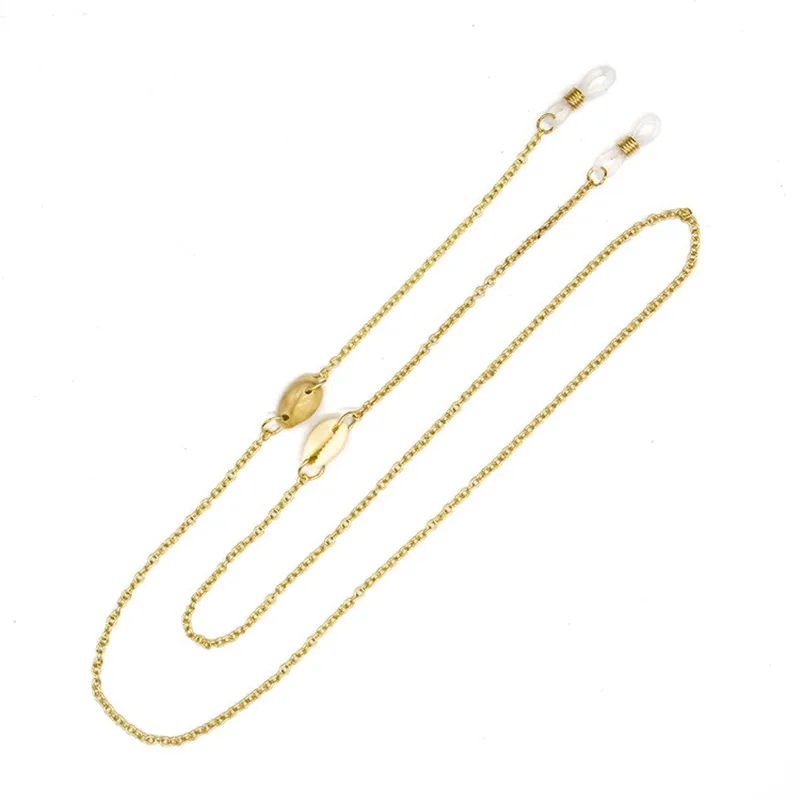 Conch eyewear chain Цепочка для очков для чтения для женщин раковины для очков цепочка для очков ремешок держатель для очков - Цвет: Conch eyewear chain