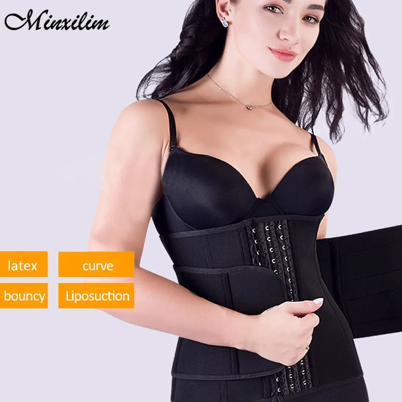 

Neoprene Women's Binders And Shapers Body Shapewear Women Tummy Control Sweat to Lose Weight Steel Boned Postpartum Cincher