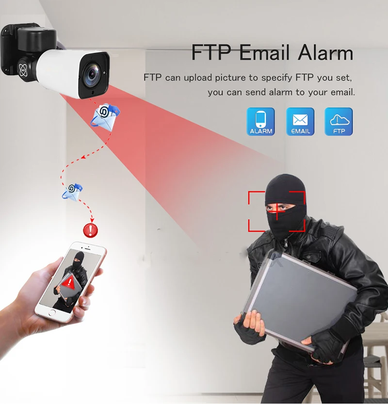 Ip-камера 5MP POE наружная CCTV IP POE камера безопасности наружная PTZ камера наблюдения домашняя камера ночного видения