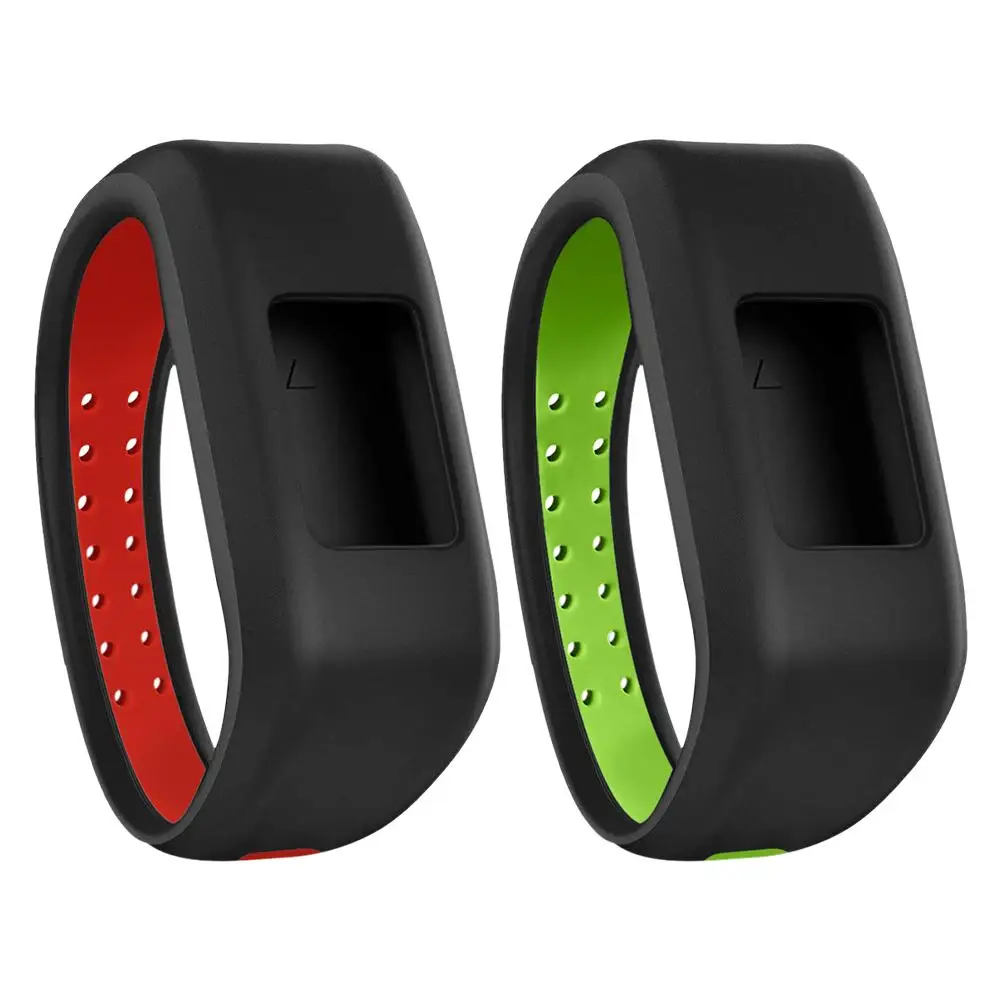 Размер S/L двухцветная сменная повязка на запястье для Garmin Vivofit 3/JR/JR2 силиконовый