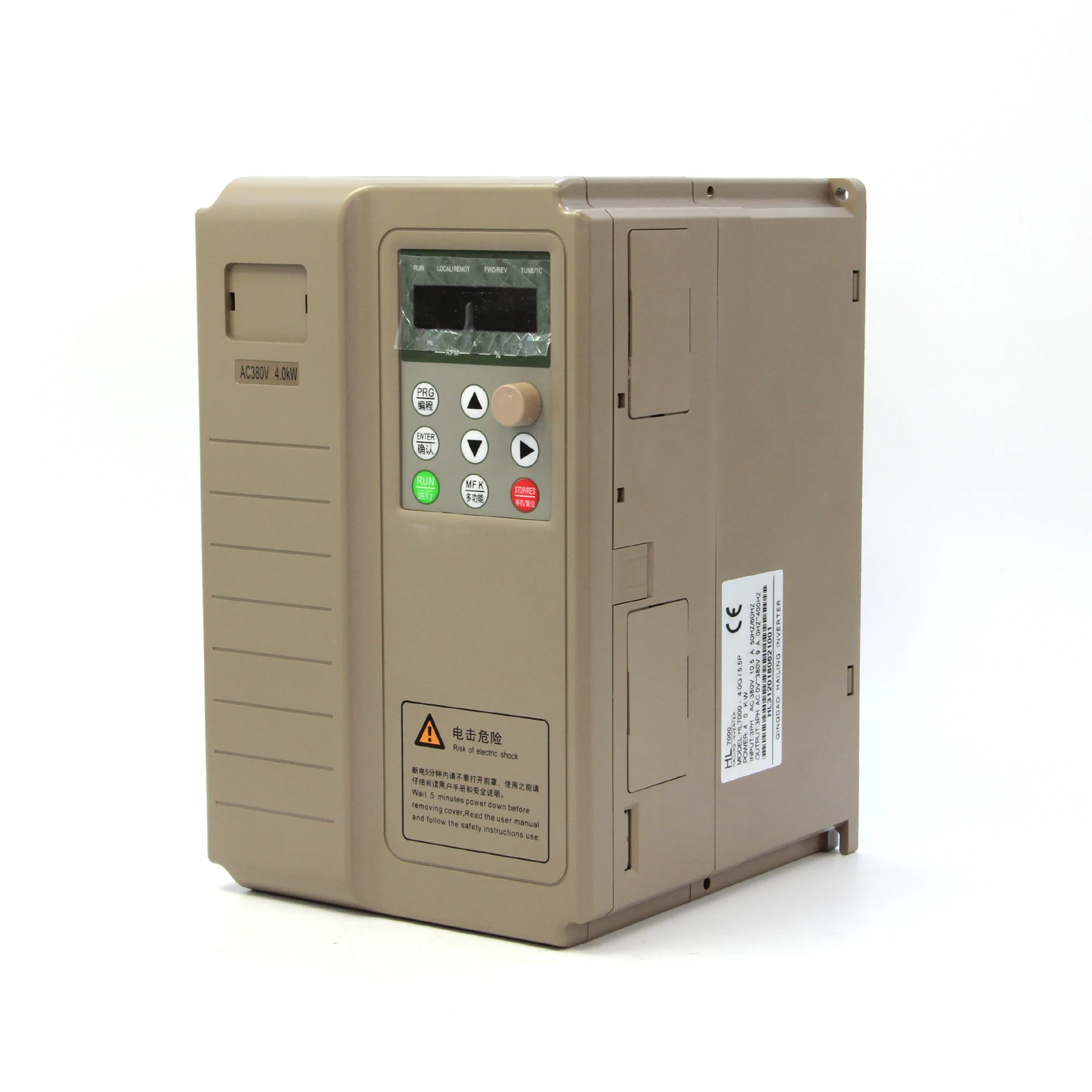 Three-phase 380V heavy-duty vector inverter 4/5.5/7.5/11/15/18.5/22/30/37/45/55/75/90/110/132/160KW motor speed controller