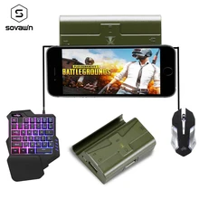 Sovawin G4 PUBG контроллер мобильный контроллер Bluetooth игровая клавиатура мышь конвертер проводной телефон геймпад Android для iPhone