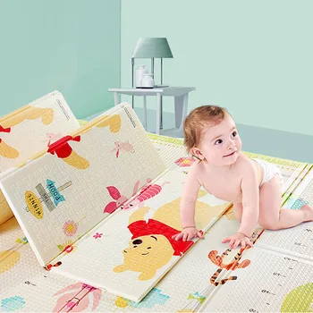 

200x180x1 XPE Baby Play Mat Foldable Soft Crawling Playmat Carpet Large Double-sided Play Mat Baby Toys for Children Mat Kid Rug