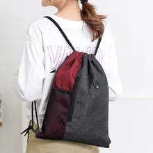 Модный рюкзак на завязках, повседневный унисекс комплект веревок, спортивный рюкзак, школьные сумки, дорожные пляжные сумки, mochila feminina escolar# y2