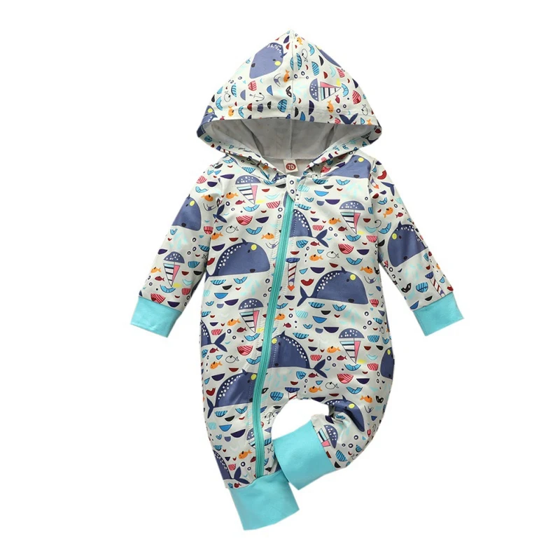 

Summer Baby Rompers Spring Newborn Baby Clothes Warm Clothing Long Sleeved Children Cotton Rompers