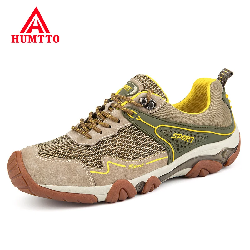 Mens Spring Breathable Running Shoes Slip On Big Size Trail Walking Casual Shoes