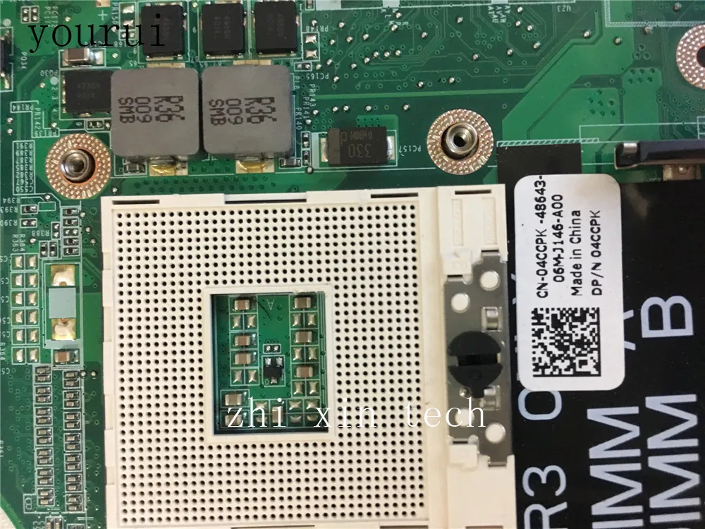Yourui для DELL 1564 Материнская плата ноутбука CN-04CCPK 04CCPK 4CCPK DA0UM3MB8E0 DDR3 тест работает идеально
