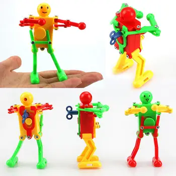 Windup Robot tancerz zabawki chłopięce Multicolor wiosna mechaniczna tancerz chodzący tańczący Robot Partner dziecko dzieci edukacyjne zabawki nowość tanie i dobre opinie MINOCOOL Model Adolesce CN (pochodzenie)
