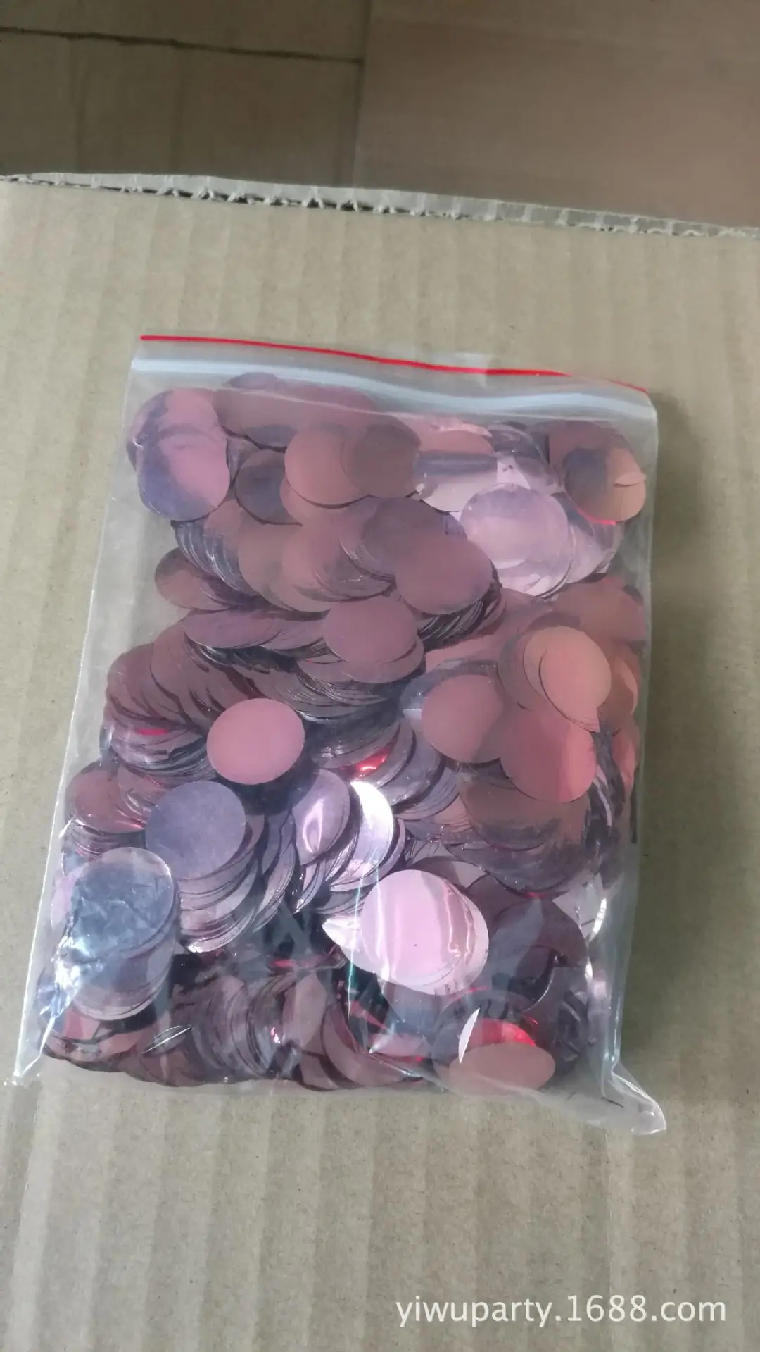 Напрямую от производителя продажи 12-дюймовый прозрачный конфетти розовое золото, с пайетками шар вечерние праздничные брак дом декоративная балло