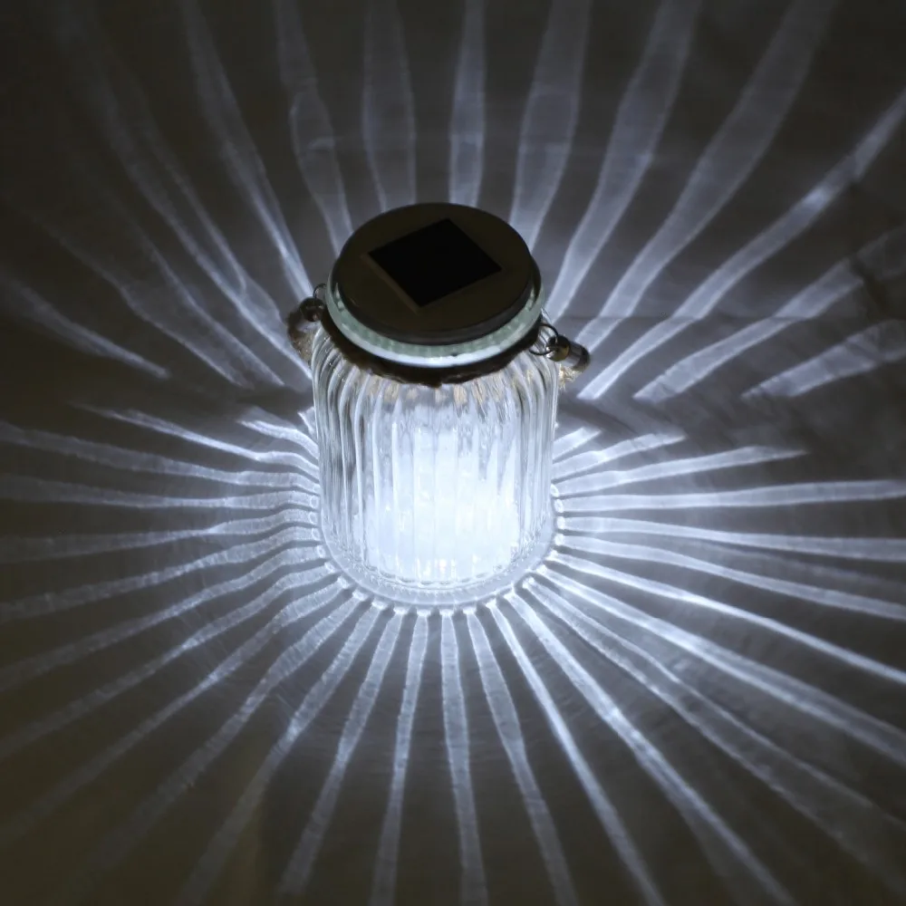 Креативный светодиодный солнечный свет Желая бутылка красочное Управление