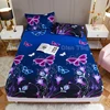 1 piece of bed sheet for bedroom 100%Polyeste Elastic Band Around bedding Fitted Sheet Only (excluding pillowcases) 1