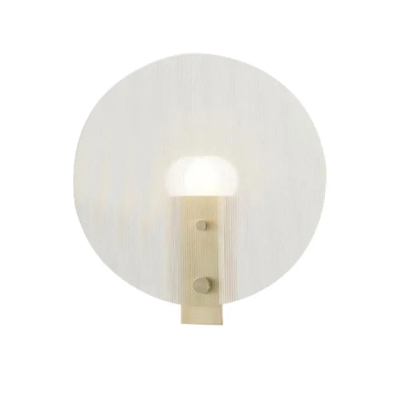 

Post-modern Nordic personality creative minimalist glass frosted wave pattern bedroom model room decorative table lamp