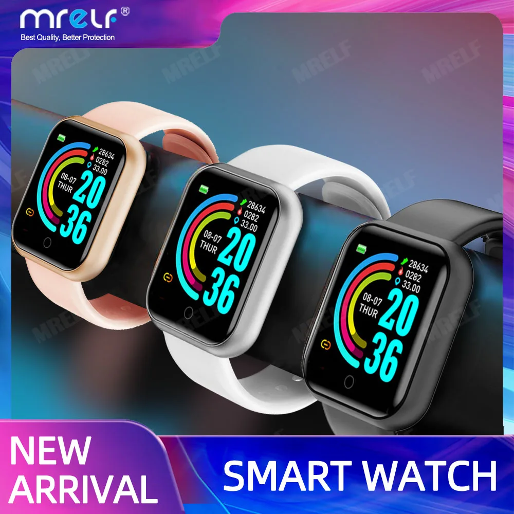 Reloj inteligente para hombre y mujer, accesorio de pulsera con Android 2020, Monitor de frecuencia cardíaca Bluetooth, para Fitness, 2020