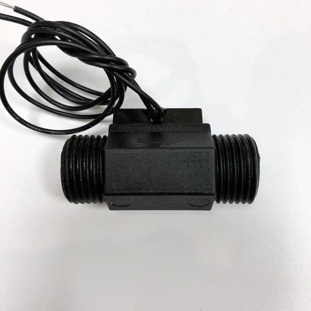 DN15 нейлоновый PA66 пластиковый BSP 1/2 дюйма наружная резьба расход 1 2 12 л/мин водяной