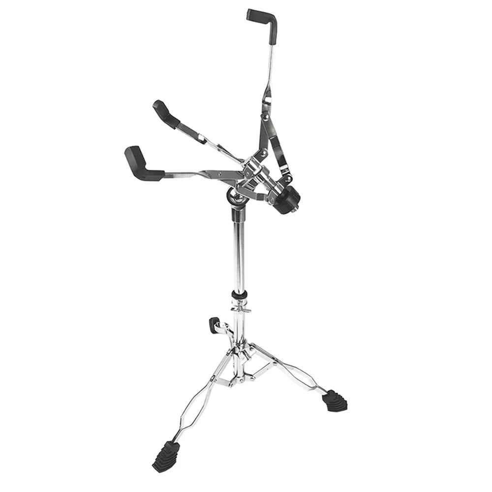 

12inch Stainless Steel Drum Tripod Stand 19.7inch-29.5inch Height Adjustable for Dumb Drum Snare Drum Drum Set Supporting