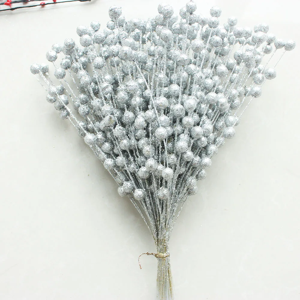

Christmas Decorative Artificial Foam Flower Pistachio Fake Flowers Christmas Home Party Decorative Plastic Flower Bouquet
