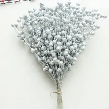 

Christmas Decorative Artificial Foam Flower Pistachio Fake Flowers Christmas Home Party Decorative Plastic Flower Bouquet
