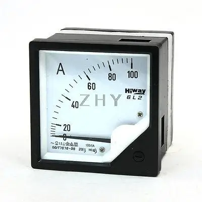 

AC 0-100A Analog Ammeter Current Panel Meter Gauge Tool 6L2