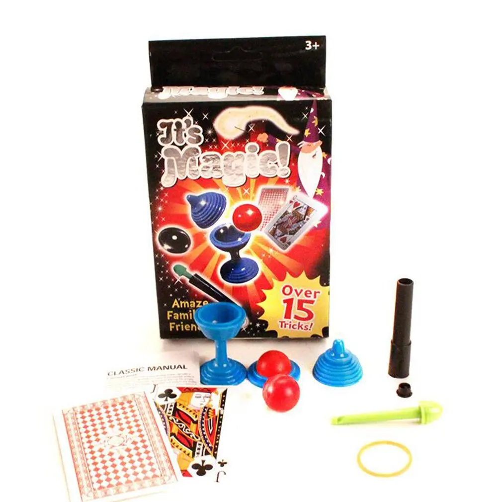 

Hanky Panky's Junior Magic Set for Kids Classic Vanishing Ball Magic Tricks Toys Children DVD Kit Toys Children Boys Magic Props